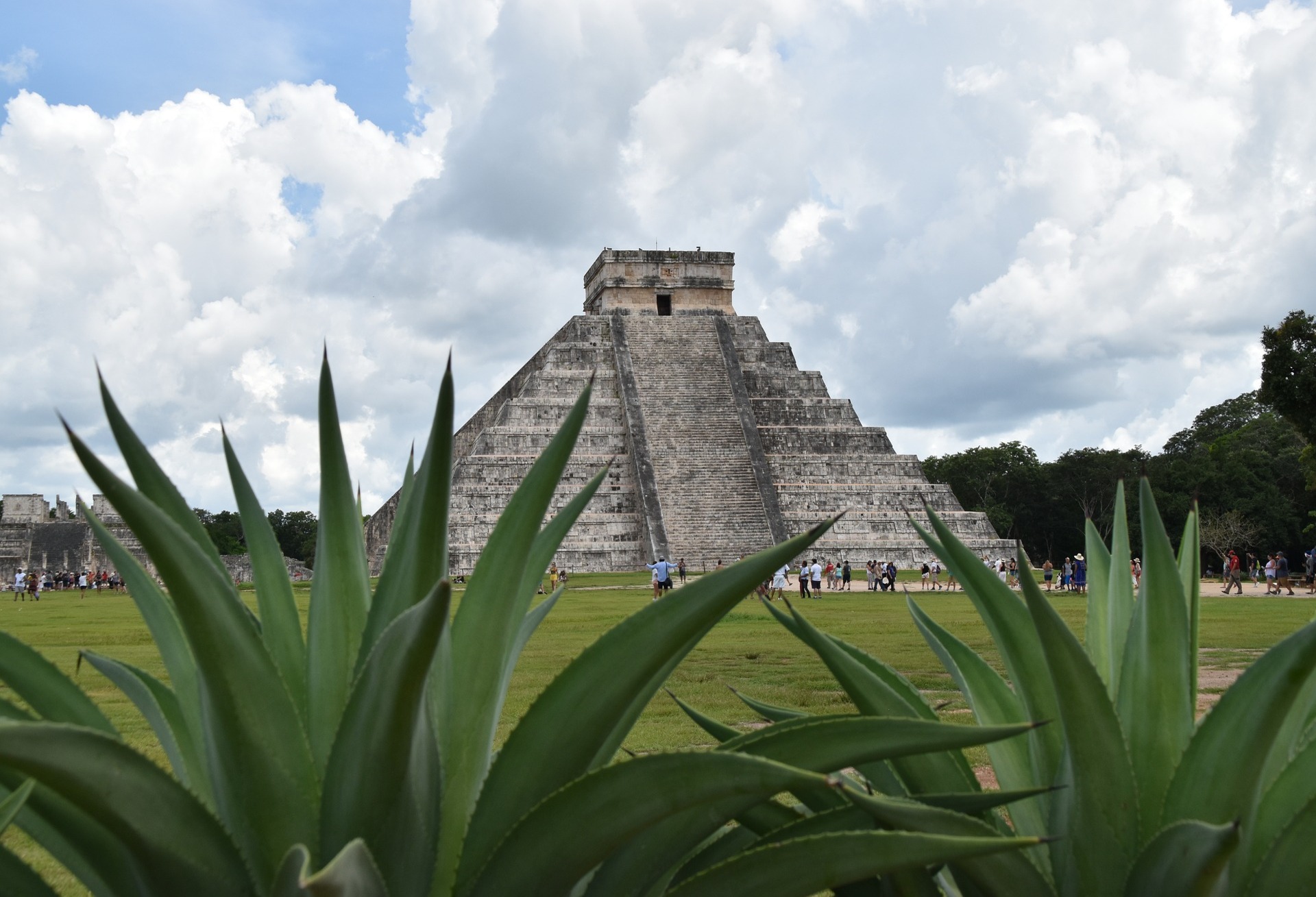 Древний город Чичен-Ица в Мексике