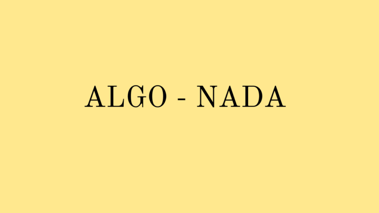 Урок 10 — Algo и Nada — разница. — Испанский для начинающих Ирина Осипова.